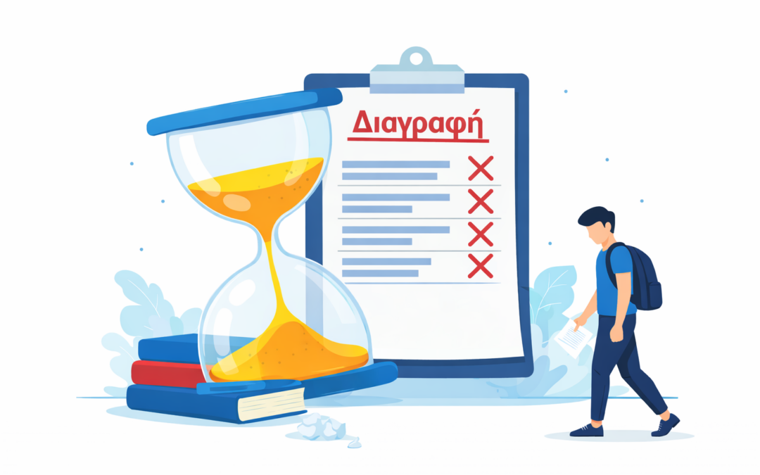 Οριστικός κατάλογος φοιτητών που διαγράφονται λόγω υπέρβασης της ανώτατης διάρκειας φοίτησης