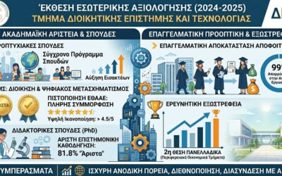 Έκθεση Εσωτερικής Αξιολόγησης Τμήματος ΔΕΤ 2024-25